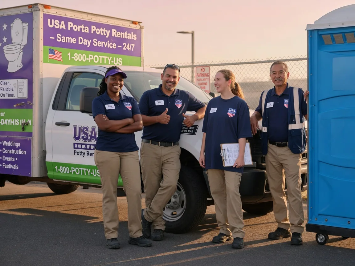 Porta Potty Rental company in Ruffin, SC